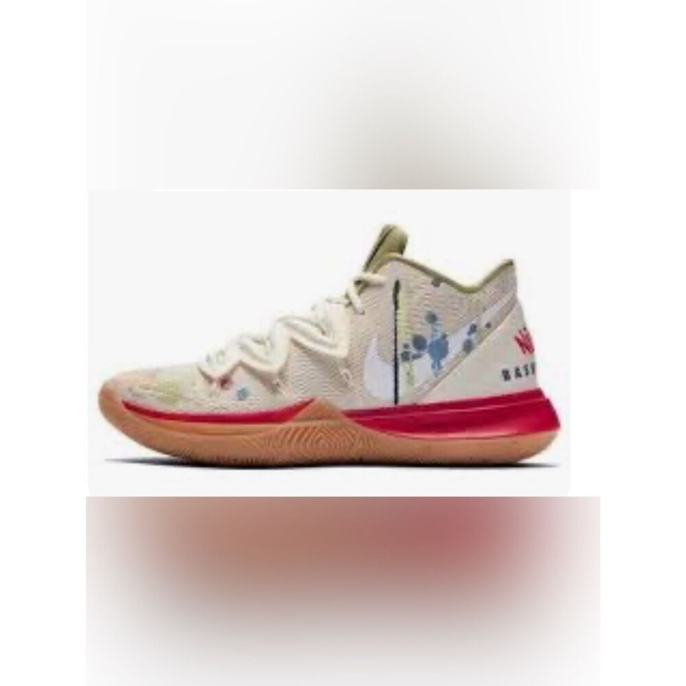 Nike Kyrie 5 x Bandulu Embroidered Splatters | Size 7Y